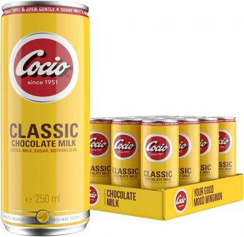 Cocio Classic Chocolate Milk Drink Cans (12 x 250ml)