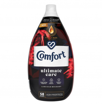 Comfort Ultimate Care Ultra Concentrated Fabric Conditioner - Luscious Bouquet 870ml