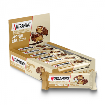 Nutramino Crispy Vanilla & Caramel High Protein Bar (12x 55g)