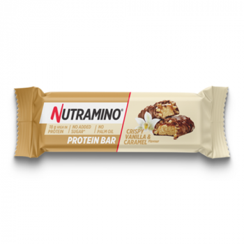 Nutramino Crispy Vanilla & Caramel High Protein Bar 55g
