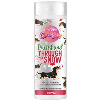 Cussons Dachshund Through the Snow Bath Soak 500ml