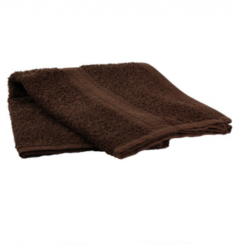 Hand Towel (40 x 60 cm) 100% Cotton ( Dark Brown)