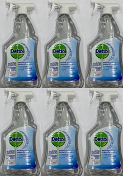 Dettol Anti-Bacterial Original Spray 500ml - Pack of 6