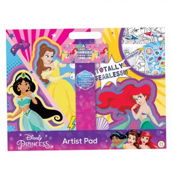 Disney Princess Artist Pad - Colour in Posters, Stickers & Crayons