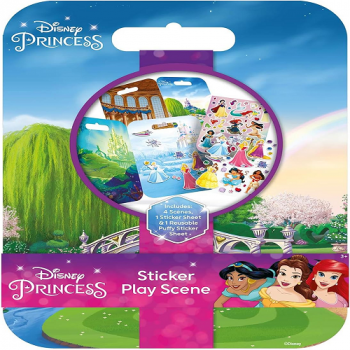 Disney Princess Sticker Play Scene 3+