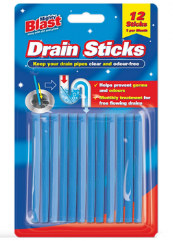 Mighty Blast Drain Sticks 12 Pack