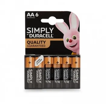 Duracell AA Batteries 6 Pack