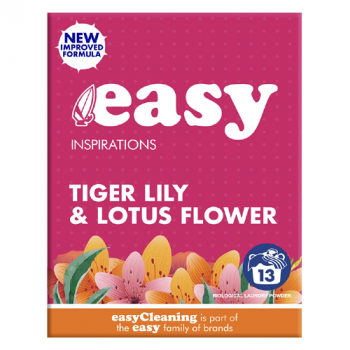 Easy Biological Laundry Powder Tiger Lily & Lotus Flower 13 Washes 884g