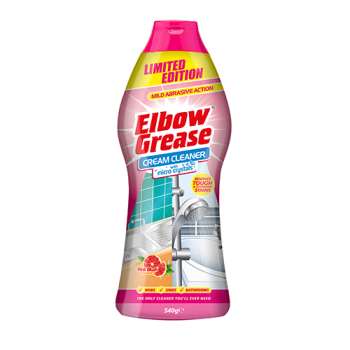 Elbow Grease Cream Cleaner With Micro Crystals Pink Blush Fragrance 540g