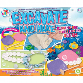 Excavate And Make, Dig For Jewels From The Ocean
