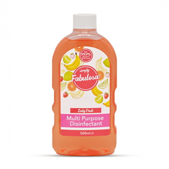Fabulosa Multi Purpose Disinfectant, Zesty Fruit, 500ml