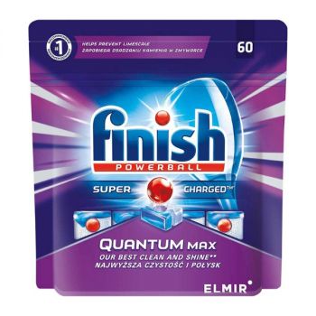 Finish Quantum Powerball Dishwasher Tabs 60 Tablets