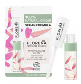 Florena Skincare Natural Gloss Lip Oil - 5ml