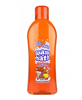 Kids Zone Foam Bath Tropical Tutti Frutti - 1Ltr