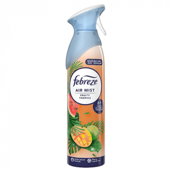 Febreze Aerosol Mist Air Freshener Spray Fruity Tropics Scent 185ml