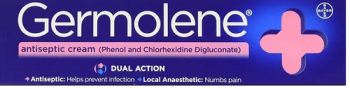 Germolene Antiseptic Cream Dual Action - 30g