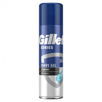 Gillette Series Cleansing With Charcoal Shaving Gel 200ml