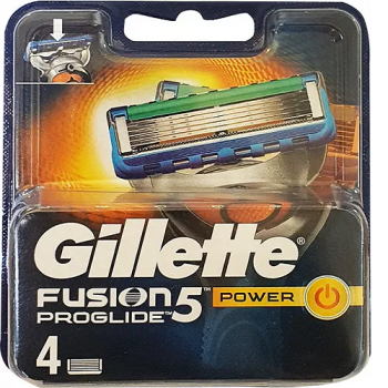 Gillette Fusion5 Proshield Razor Blade Refills 4 Pack - Power