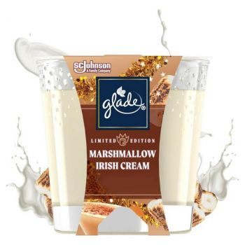 Glade Marshmallow Irish Cream Scented Candle 129g