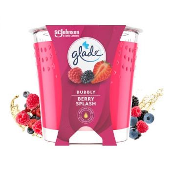 Glade Bubbly Berry Splash Small Candle - 129g