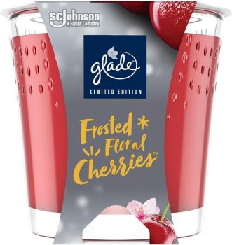 Glade Frosted Floral Cherries Small Candle - 129g