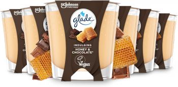 Glade Honey Chocolate Small Candle (6x 129gs)