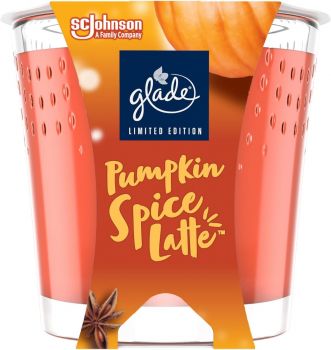 Glade Pumpkin Spice Latte Small Candle - 129g