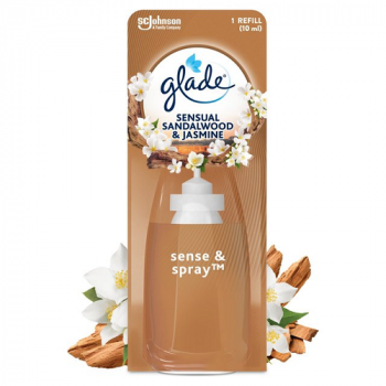 Glade Sense & Spray Refill Sensual Sandalwood & Jasmine 18ml