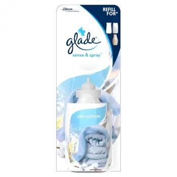 Glade Sense & Spray Refill Soft Cotton 18ml