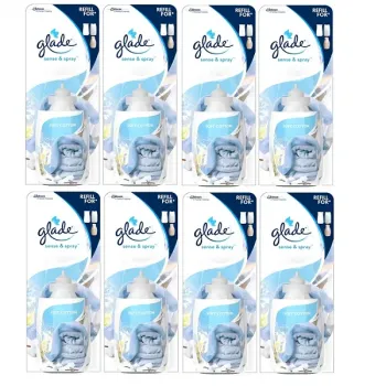 Glade Sense & Spray Refill Soft Cotton 8 x 18ml