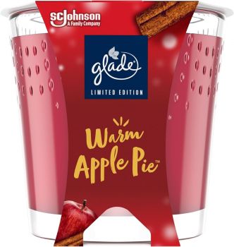 Glade Warm Apple Pie Small Candle - 129g