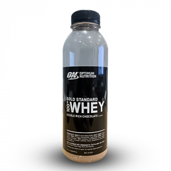 Optimum Nutrition Single Use Whey Protein Shakes Double Rich Chocolate 1x Shake 