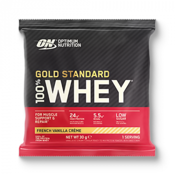 Optimum Nutrition Gold Standard Whey French Vanilla Creme Protein Sachet 30g