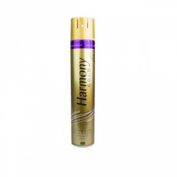 Harmony Gold Extra Firm Hold & Shine Hairspray For Hair - 400ml