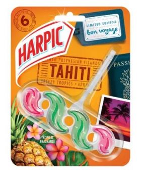 Harpic Toilet Rim Block Tropical Fragrance - 35g