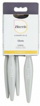Harris Essential Gloss Paint Brush Set - 5 Pack