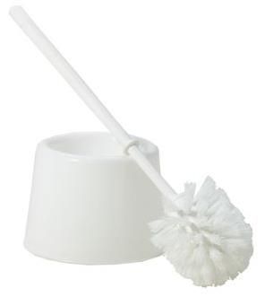 Bettina Toilet Brush Set - White