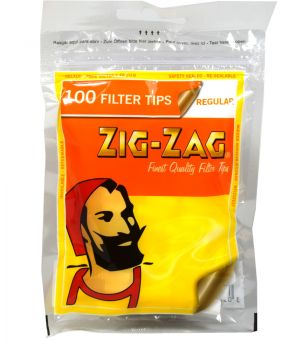 Zig-Zag 100 Regular Filter Tips Pouch