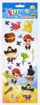 Fun Stickers Pirates Scene
