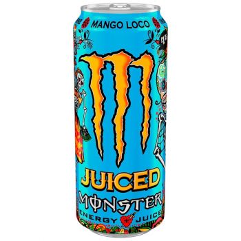 Monster Juiced Mango Loco Energy Juice Caffeine Drink 500ml