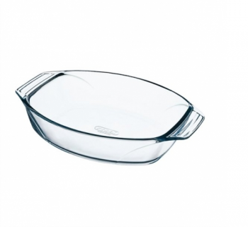 Royal Cuisine 2.8Ltr Oval Glass Bakeware With Handle