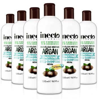 Inecto Naturals Super Nourishing Argan Conditioner (6x 500ml)