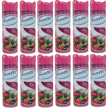 Insette Air Freshener Wild Berries (12 x 300ml)