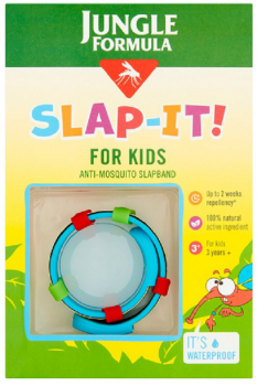 Jungle Formula Slap-It For Kids Anti-Mosquito Slapband Waterproof