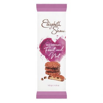 Elizabeth Shaw Milk Chocolate Fruit & Nut Biscuits 140g