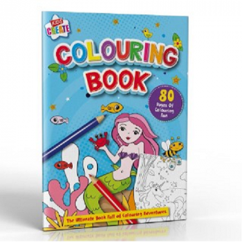 Kids Colouring Book Mermaid 3+
