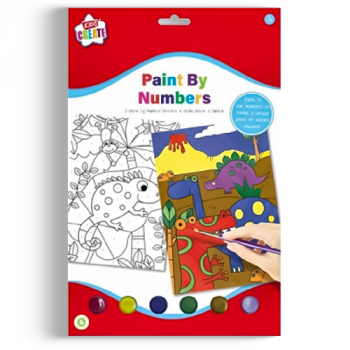 Kids Create Paint By Numbers Age 3+