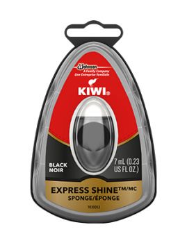 Kiwi Express Shine Sponge Black, 7ml