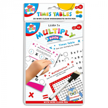 Kids Create Learn To Multiply Book Age 4+