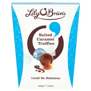 Lily O'briens Salted Caramel Truffles Chocolates 200g